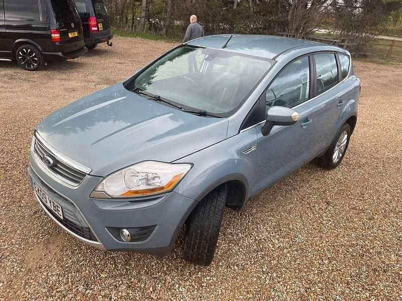 Used Ford Kuga Titanium 136 HP (100 kW) 2009 Blue SUV