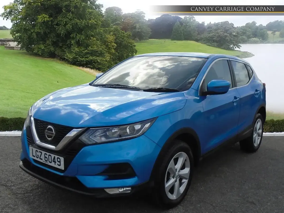 Używany Nissan Qashqai Acenta 2018 Niebieski SUV