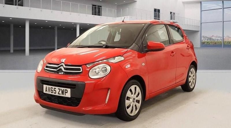 Used Citroën C1 Feel 82 HP (60 kW) 2015 Red Hatchback