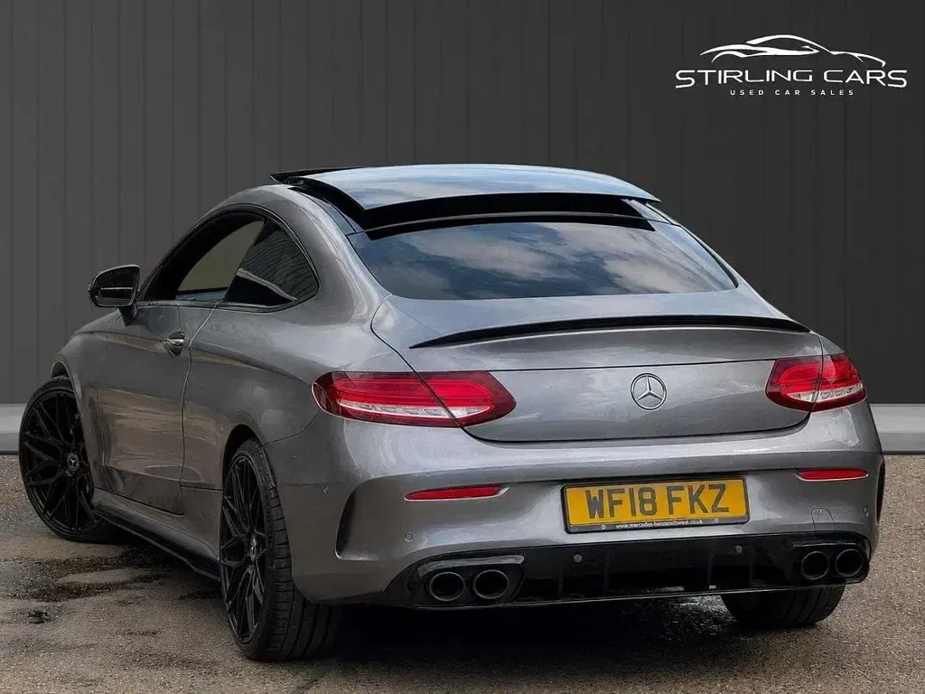 Used Mercedes C43 AMG Premium 367 HP (269 kW) 2018 Grey Coupe