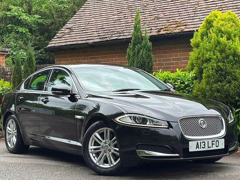 Black Used 2013 Jaguar XF Luxury Sedan | £5,495 (Fair price) - Image 1/3