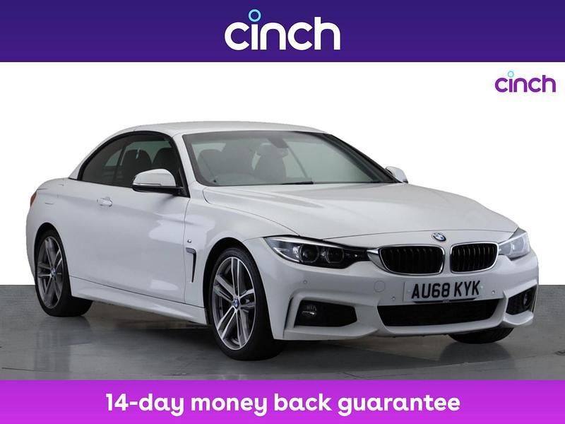 White Used 2018 BMW 420 M Sport Cabriolet | £15,249 (Fair price) - Image 1/3