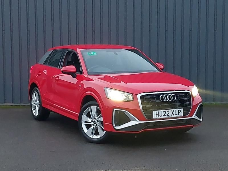 Used Audi Q2 S-Line 150 HP (110 kW) 2022 Red SUV