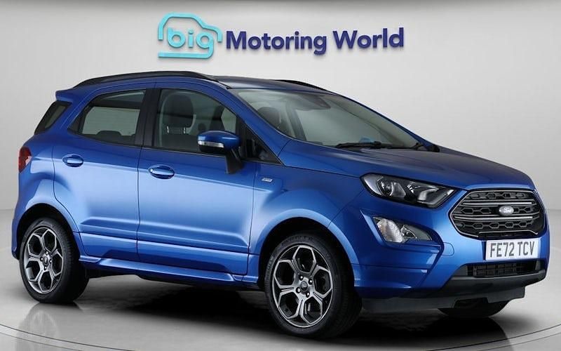 Used Ford Ecosport ST-Line 125 HP (91 kW) 2022 Blue SUV