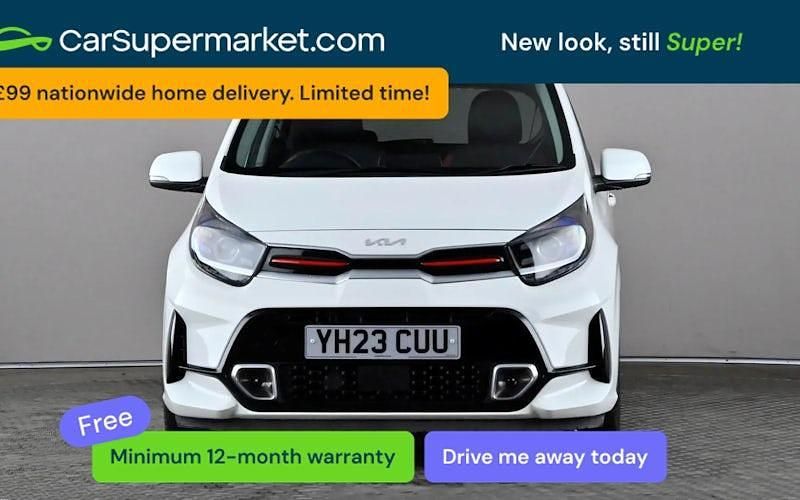 Used Kia Picanto GT-Line 67 HP (49 kW) 2023 White Hatchback