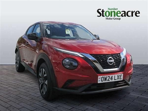 Red Used 2024 Nissan Juke Acenta Premium SUV | £18,395 (Fair price) - Image 1/4
