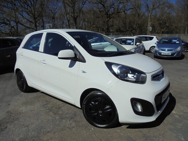 White Used 2014 Kia Picanto 2 Hatchback | £3,750 (Fair price) - Image 1/4