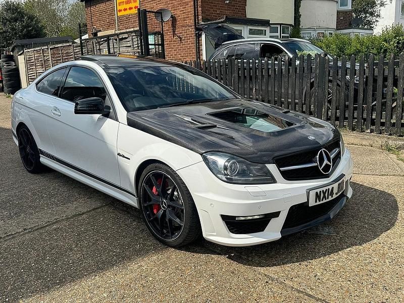 Used Mercedes C63 AMG Edition 2014 White Coupe