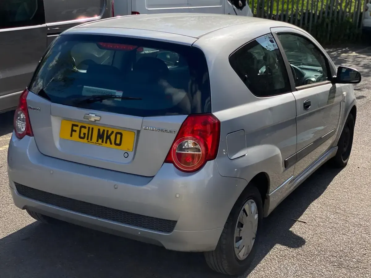 Used Chevrolet Aveo 83 HP (61 kW) 2011 Silver Hatchback