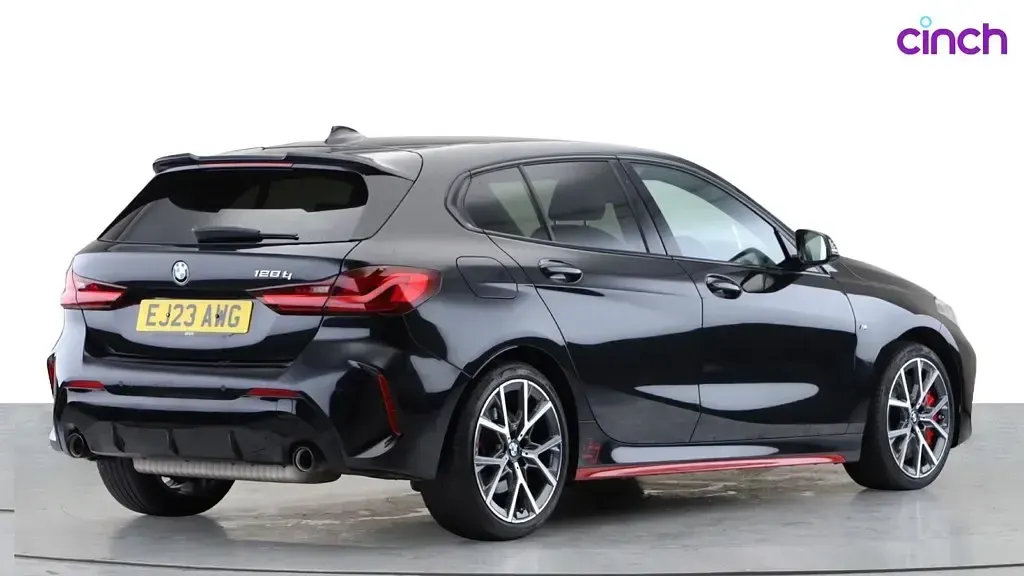 Used BMW 128 2023 Black Hatchback