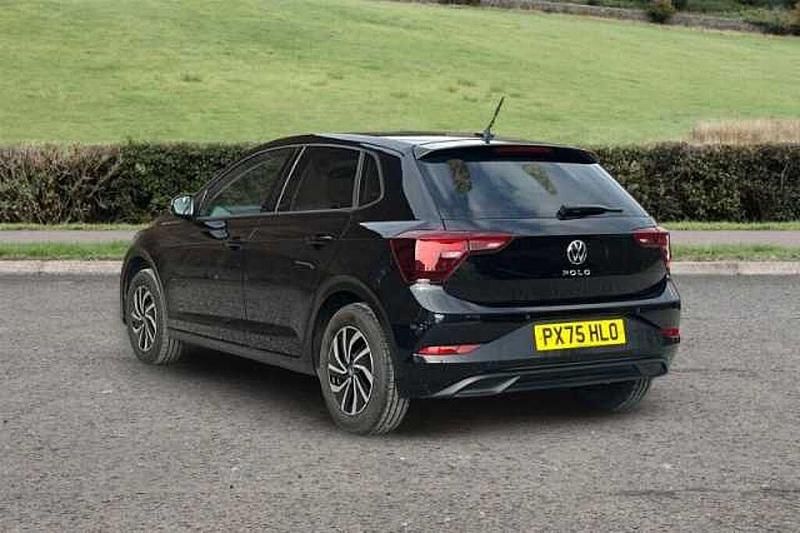 Used VW Polo Life 95 HP (69 kW) 2025 Black Hatchback