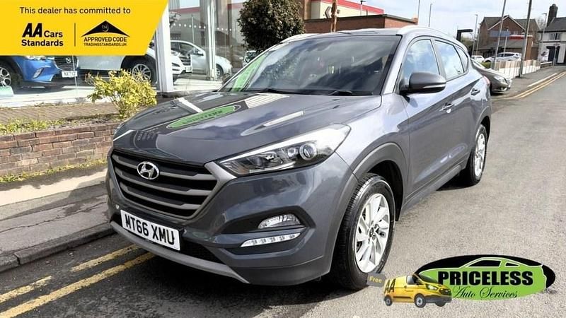 Used Hyundai Tucson SE 116 HP (85 kW) 2016 Grey SUV
