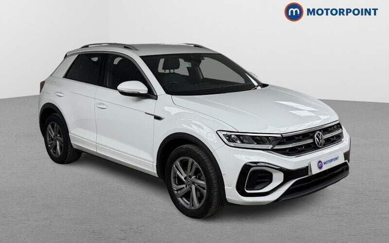 White Used 2024 VW T-Roc R-line SUV | £24,999 (Good price) - Image 1/4