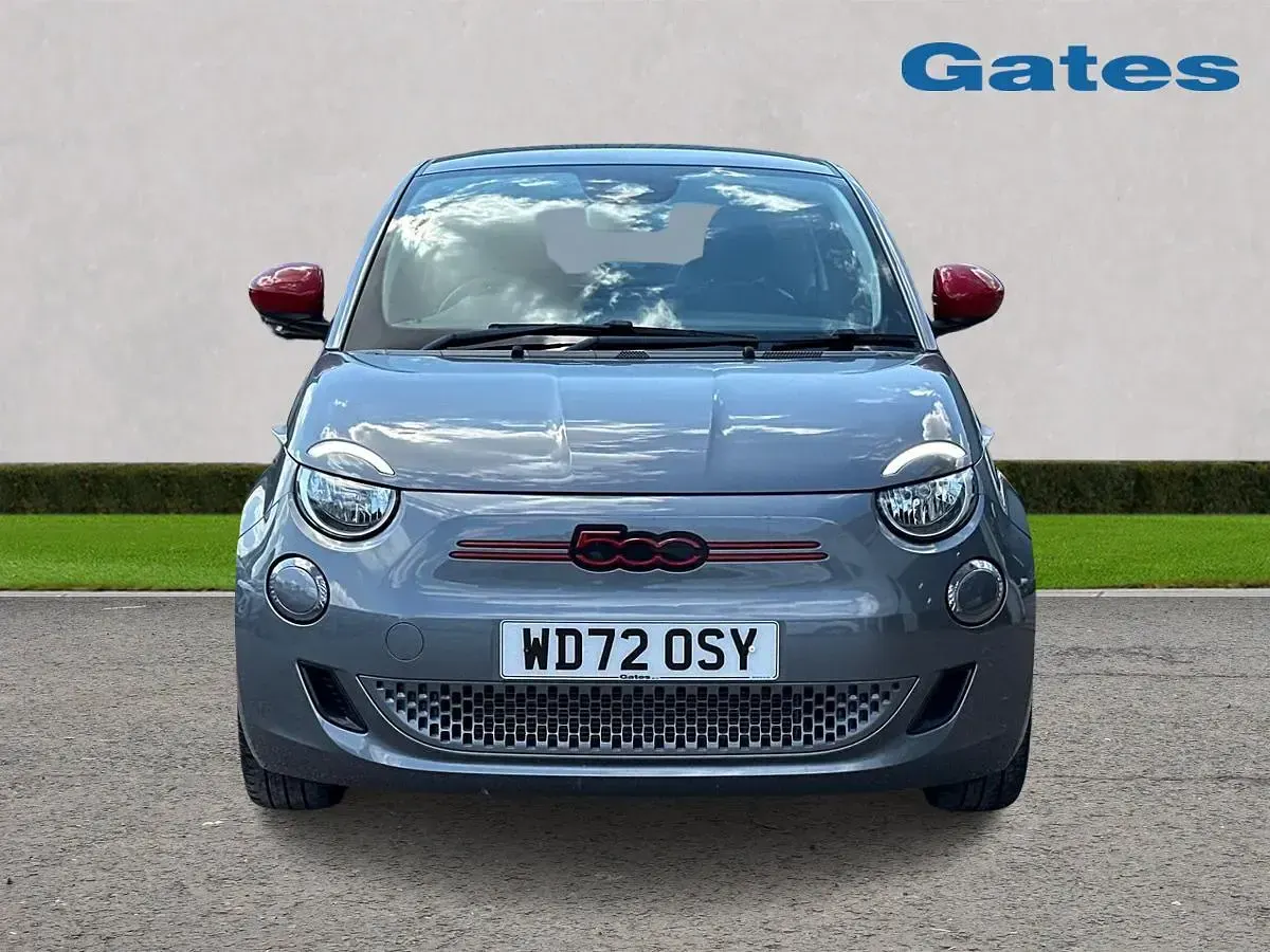 Used Fiat 500e Red 86 kW (118 HP) 2023 Grey Hatchback