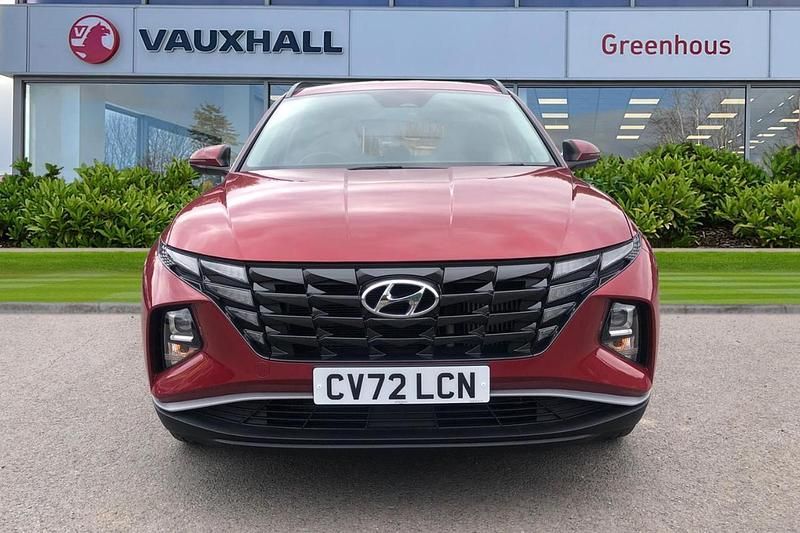Red Used 2022 Hyundai Tucson SE SUV | £16,498 (Good price) - Image 1/4