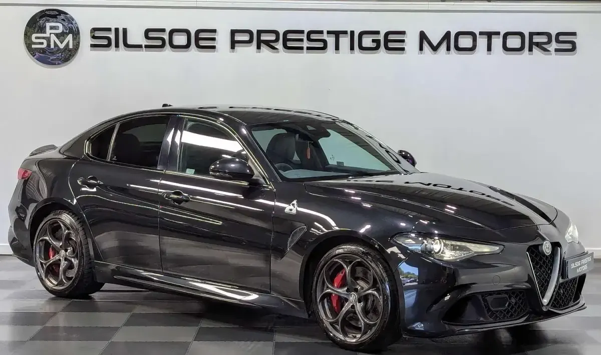 Used Alfa Romeo Giulia Quadrifoglio 510 HP (375 kW) 2018 Black Sedan