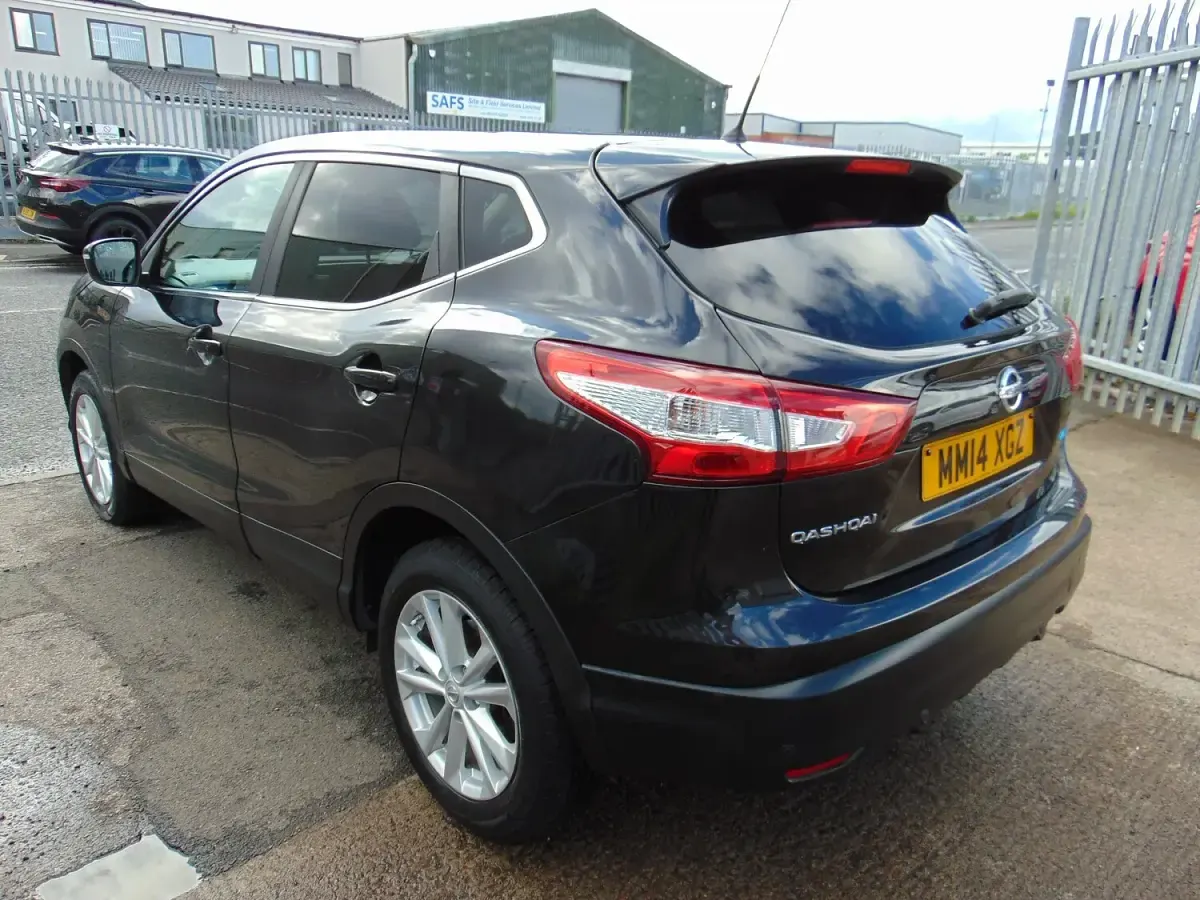 Used Nissan Qashqai Acenta Premium 110 HP (80 kW) 2015 Black SUV