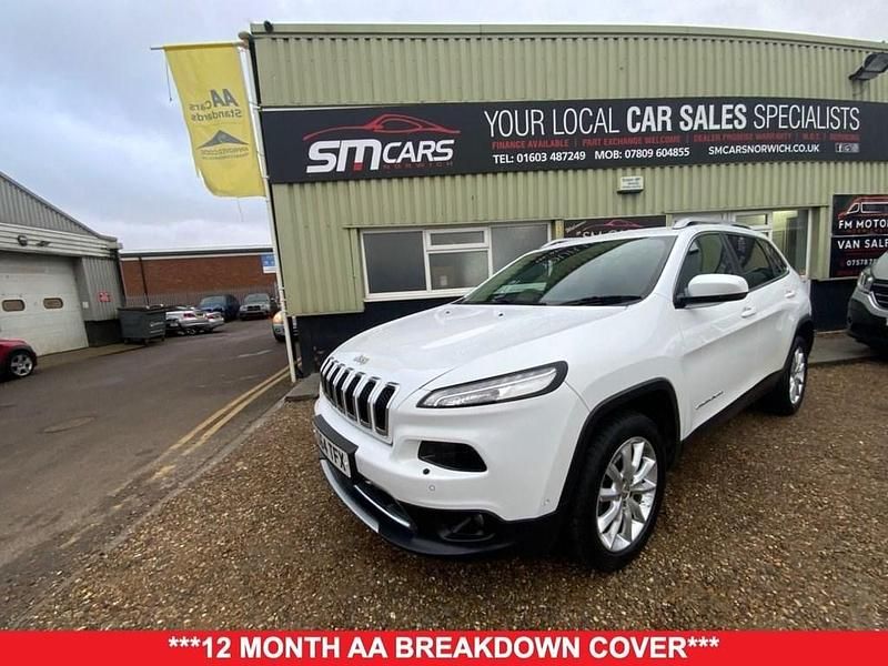 White Used 2014 Jeep Cherokee Limited SUV | £8,750 (Fair price) - Image 1/4