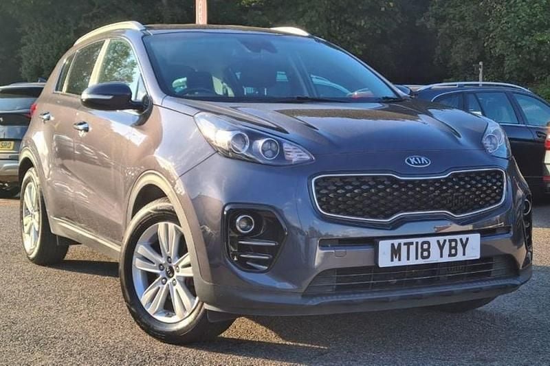 Silver Used 2018 Kia Sportage 2 SUV | £10,495 (Fair price) - Image 1/1