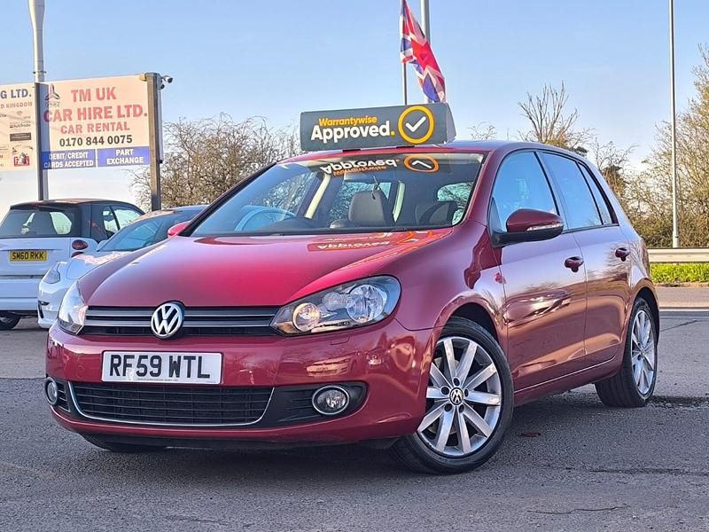 Used VW Golf VI GT 160 HP (117 kW) 2010 Red Hatchback