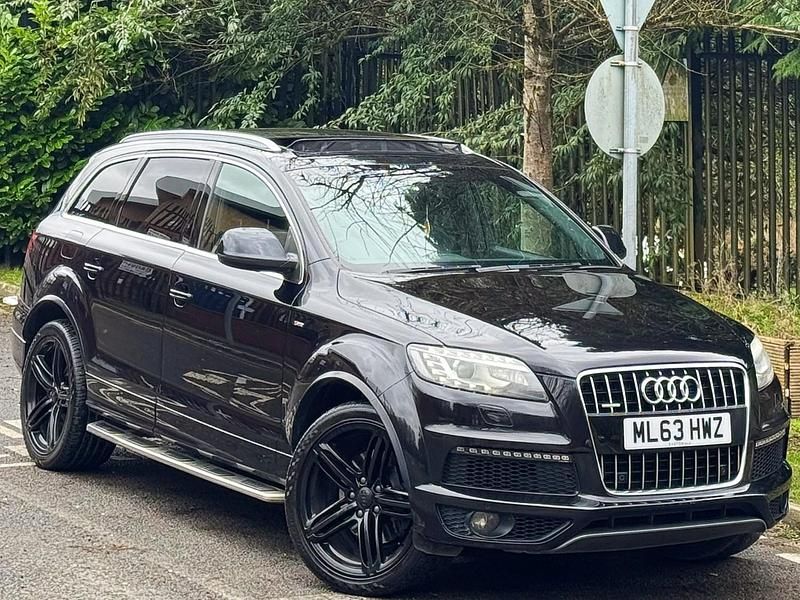 Used Audi Q7 S-line plus 245 HP (180 kW) 2013 Black SUV