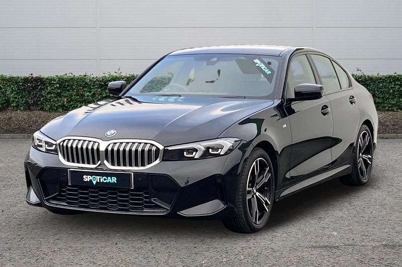 Black Used 2024 BMW 320 M Sport Sedan | £32,755 (A bit pricey) - Image 1/4
