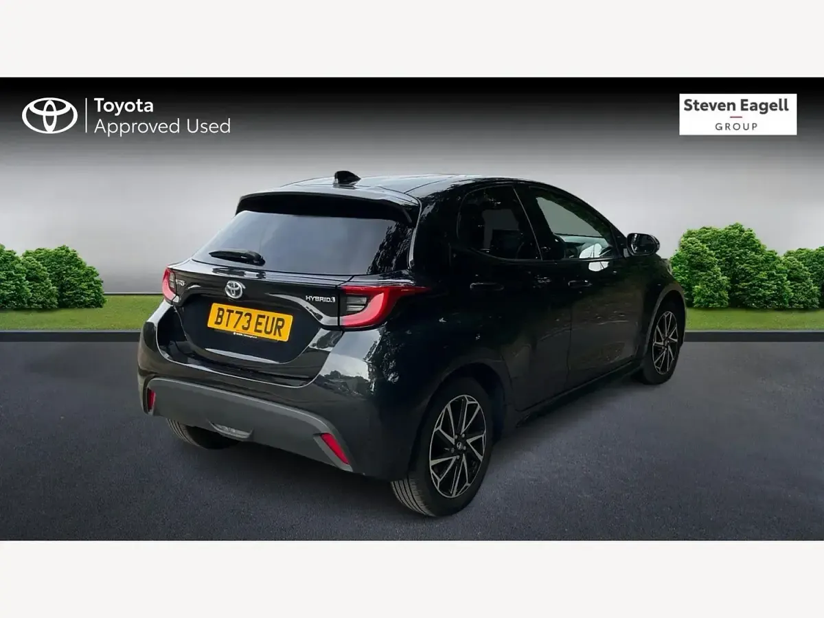 Used Toyota Yaris Design 2023 Black Hatchback