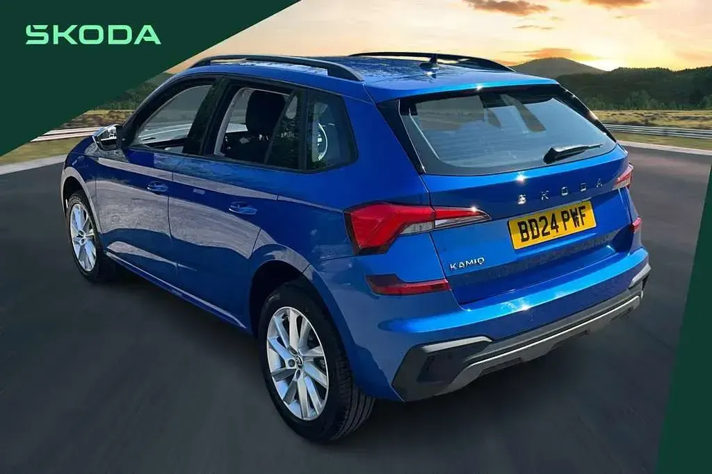 Used Skoda Kamiq SE 94 HP (69 kW) 2024 Blue SUV