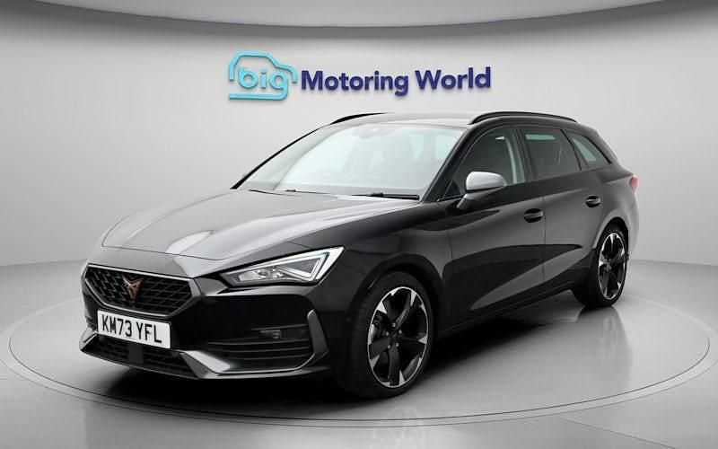 Used Cupra Leon 150 HP (110 kW) 2023 Black Estate