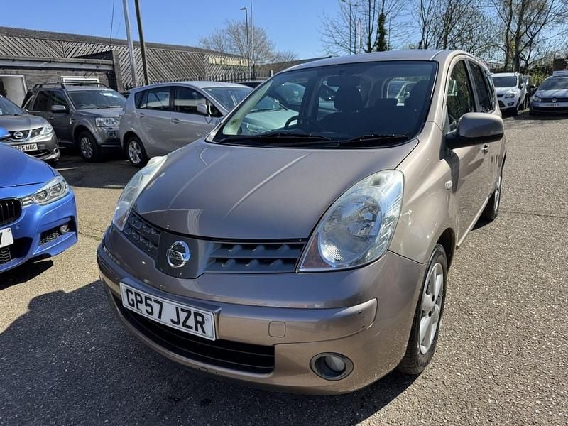 Used Nissan Note Acenta 110 HP (80 kW) 2008 Beige Hatchback