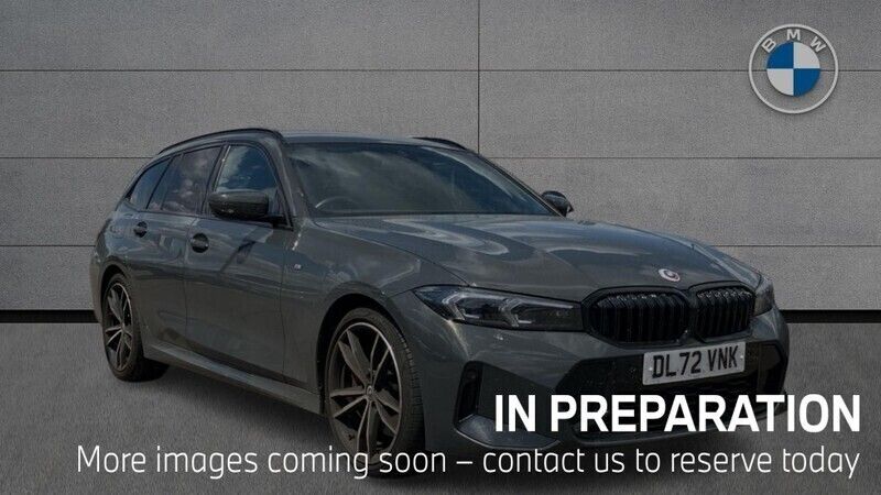 Grey Used 2023 BMW 320 M Sport Estate | £31,588 (Expensive) - Image 1/4
