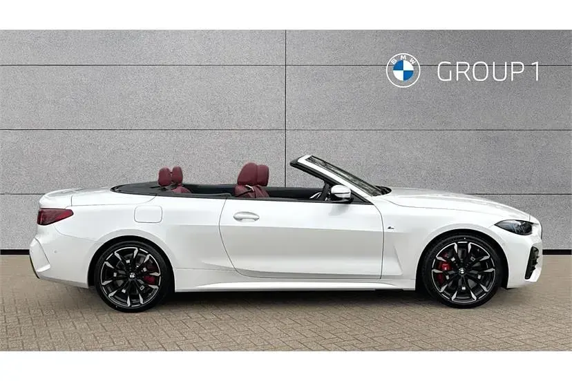 New BMW 420 M Sport 184 HP (135 kW) 2026 White Cabriolet