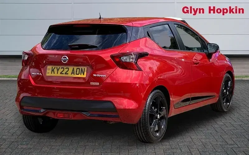 Used Nissan Micra 92 HP (67 kW) 2022 Red Hatchback