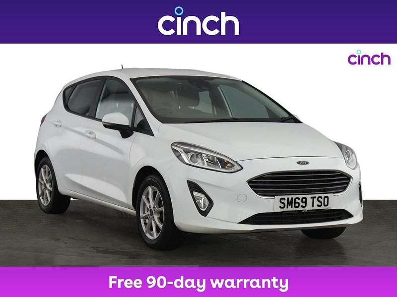 White Used 2020 Ford Fiesta Zetec Hatchback | £9,299 (Fair price) - Image 1/3