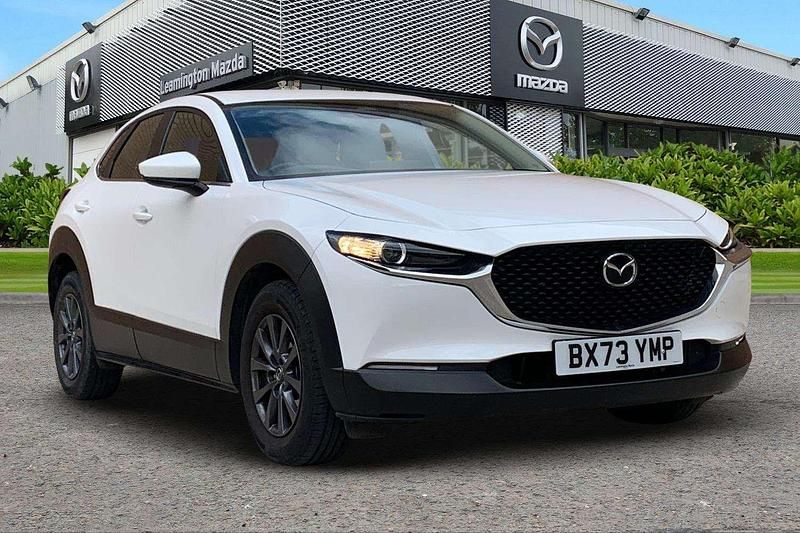 White Used 2023 Mazda CX-30 Prime-Line SUV | £18,790 (Fair price) - Image 1/3