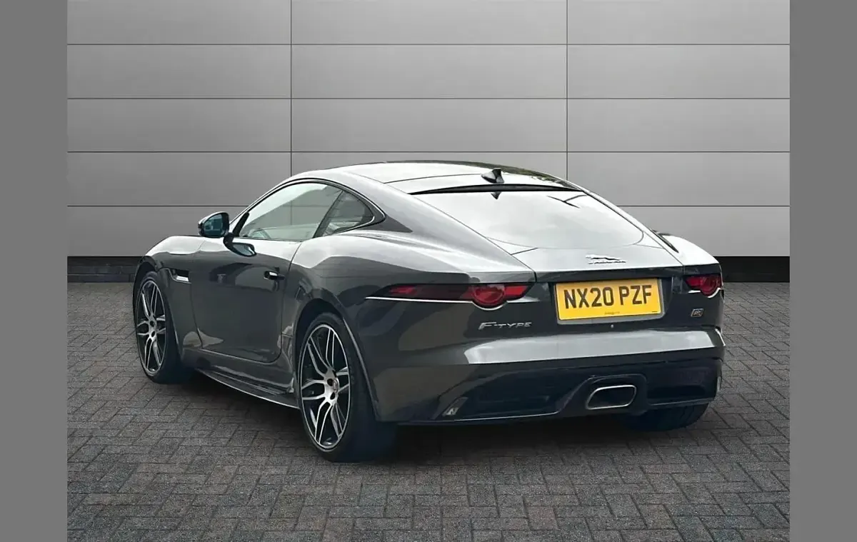 Used Jaguar F-Type Chequered Flag 296 HP (217 kW) 2020 Grey Coupe