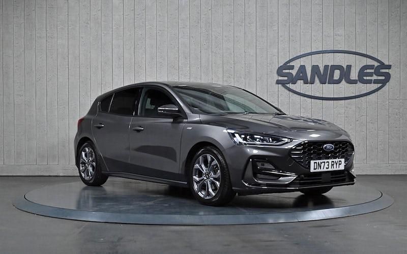 Grey Used 2023 Ford Focus ST-Line Hatchback | £14,699 (Fair price) - Image 1/4