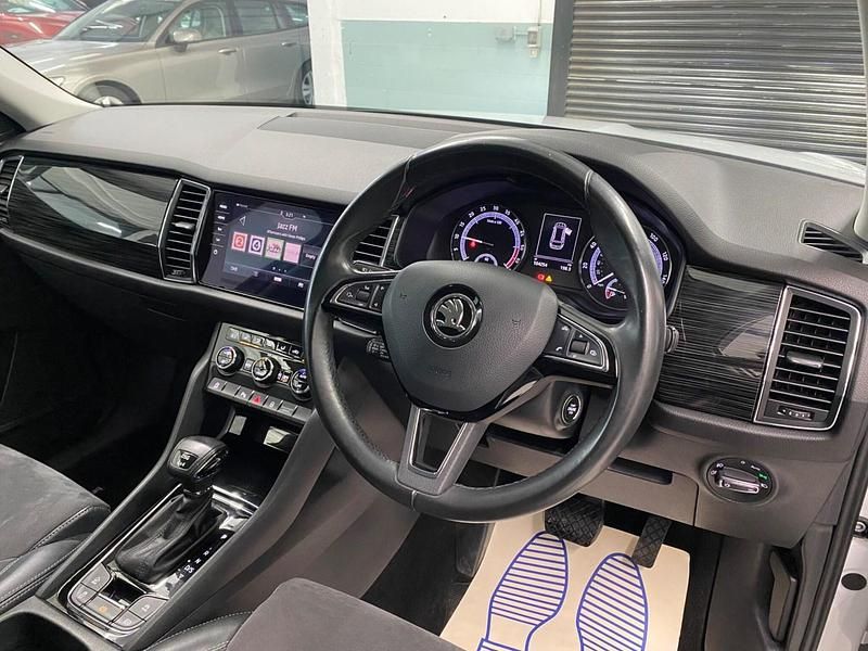 Used Skoda Kodiaq SE L 190 HP (139 kW) 2017 White SUV