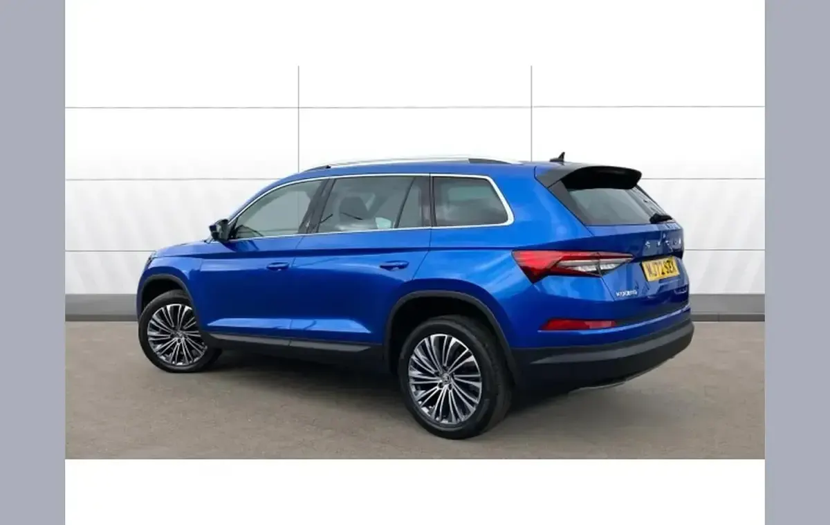 Used Skoda Kodiaq SE L Executive 150 HP (110 kW) 2023 Blue SUV