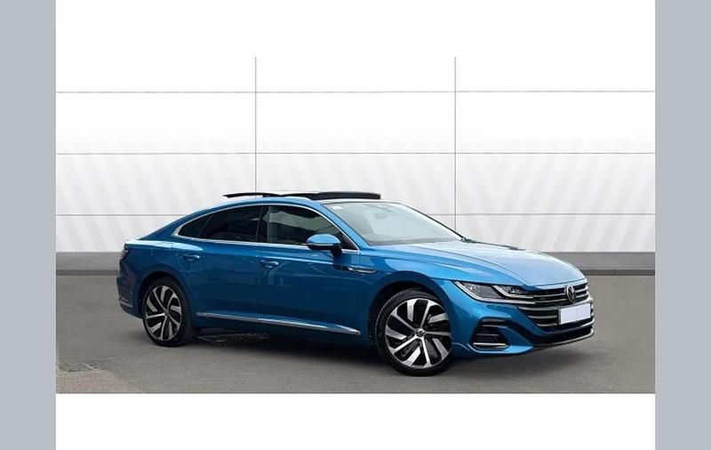 Used VW Arteon R-line 218 HP (160 kW) 2022 Blue Hatchback