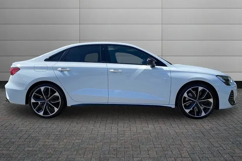 Used Audi S3 Black Edition 328 HP (241 kW) 2025 White Sedan