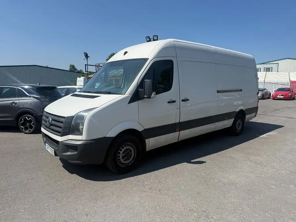 Used VW Crafter 140 HP (102 kW) 2017 White Van