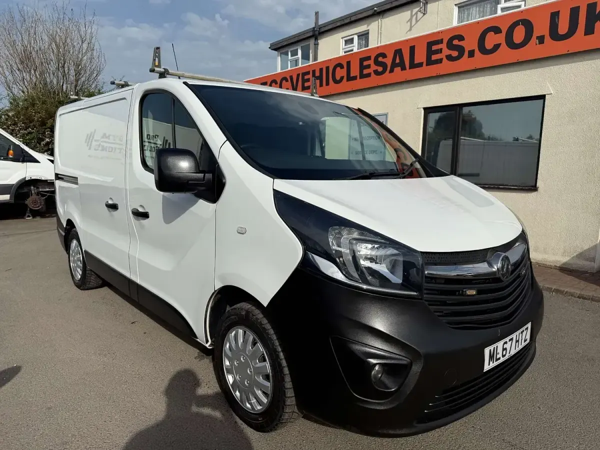 Used Vauxhall Vivaro 2017 White