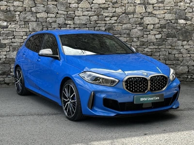 Blue Used 2020 BMW M135 Shadowline Hatchback | £24,449 (Fair price) - Image 1/4