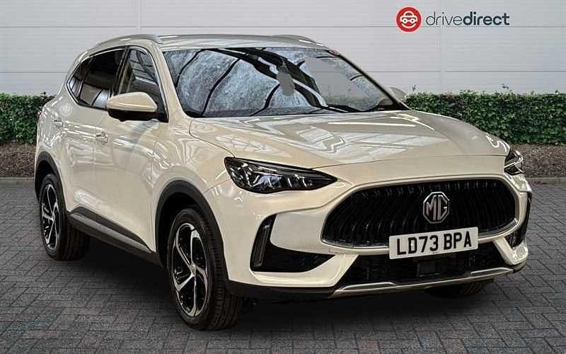 Metallic white pearl Used 2023 MG HS Trophy SUV | £16,150 (Fair price) - Image 1/4