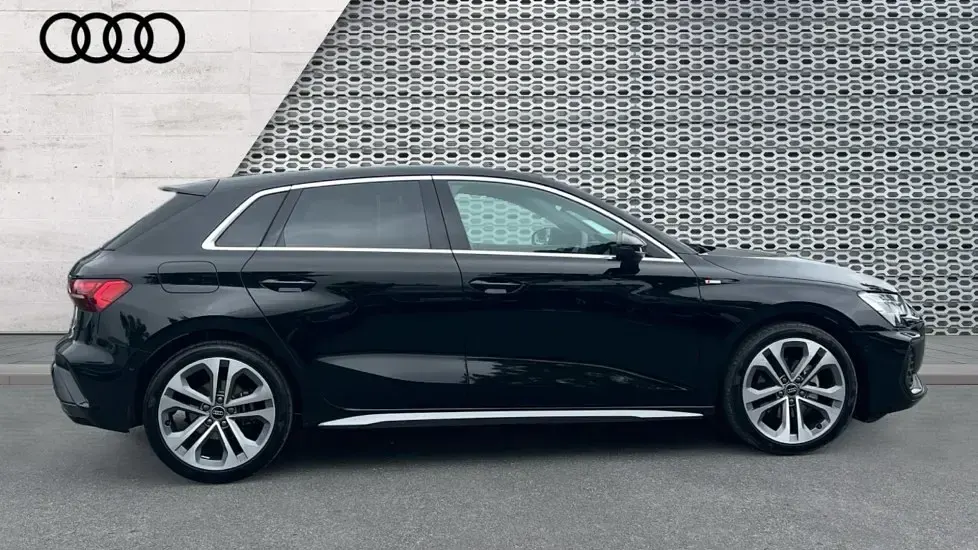 Used Audi A3 S-Line 150 HP (110 kW) 2025 Black