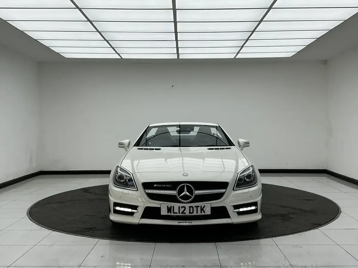 Used Mercedes SLK250 AMG 2012 White Cabriolet