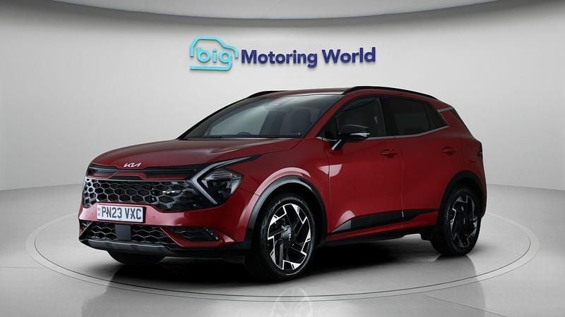Used Kia Sportage GT-Line 150 HP (110 kW) 2023 Red SUV