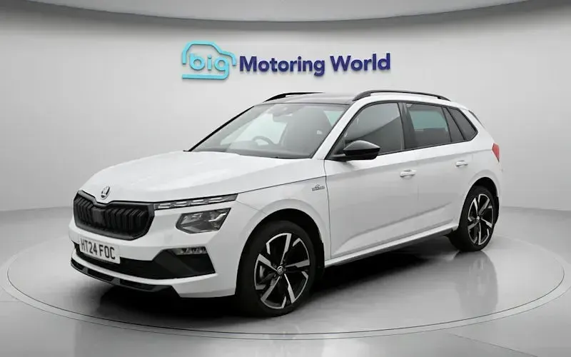 Used Skoda Kamiq Monte Carlo 116 HP (85 kW) 2024 White SUV