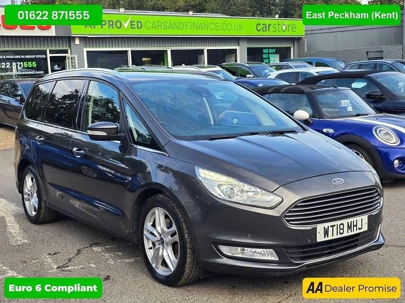 Grey Used 2018 Ford Galaxy Titanium MPV | £11,999 (Good price) - Image 1/4
